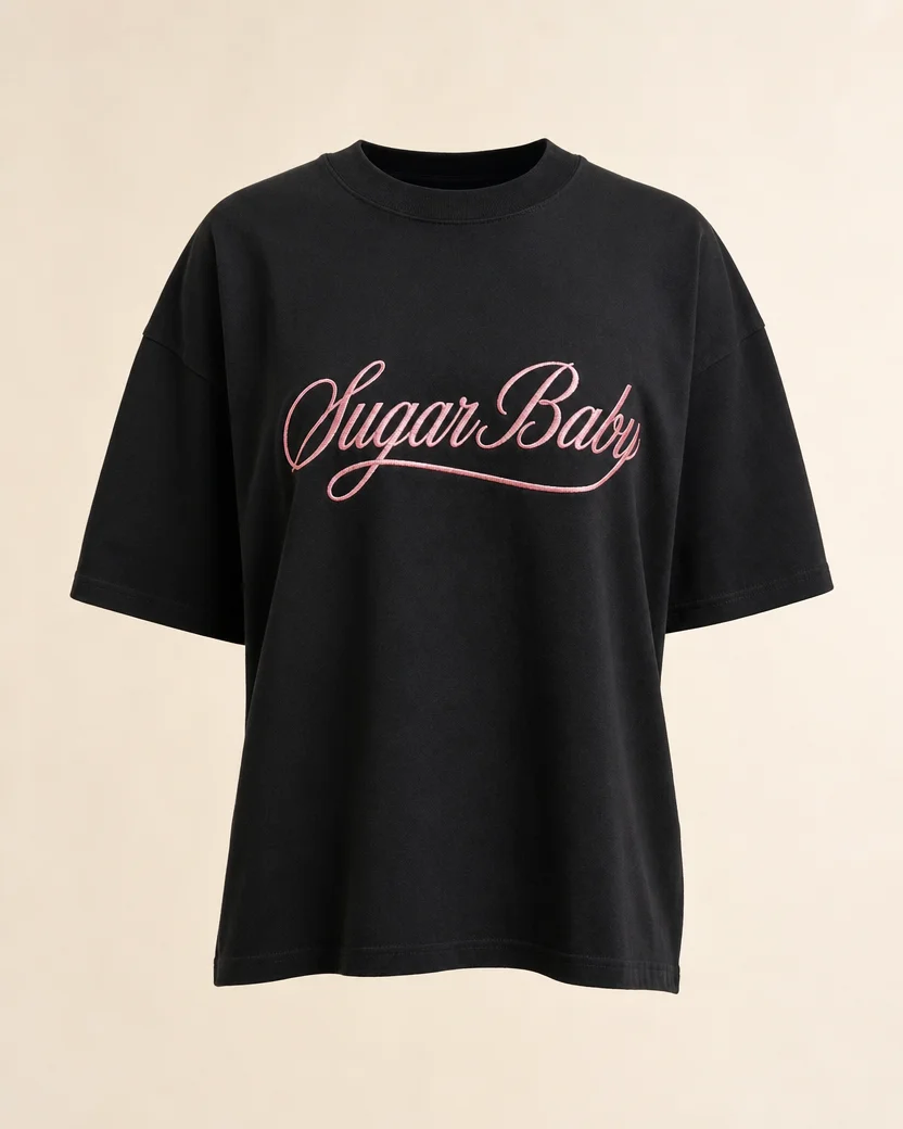 Sugar Baby Script Tee