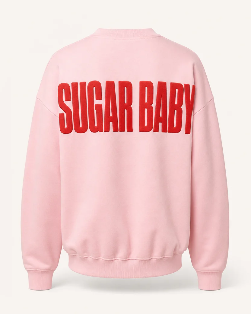 Sugar Baby Classic Back Print Crewneck