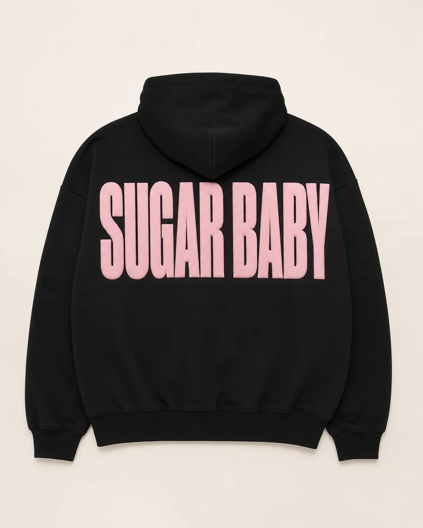 Sugar Baby Classic Back Print Hoodie