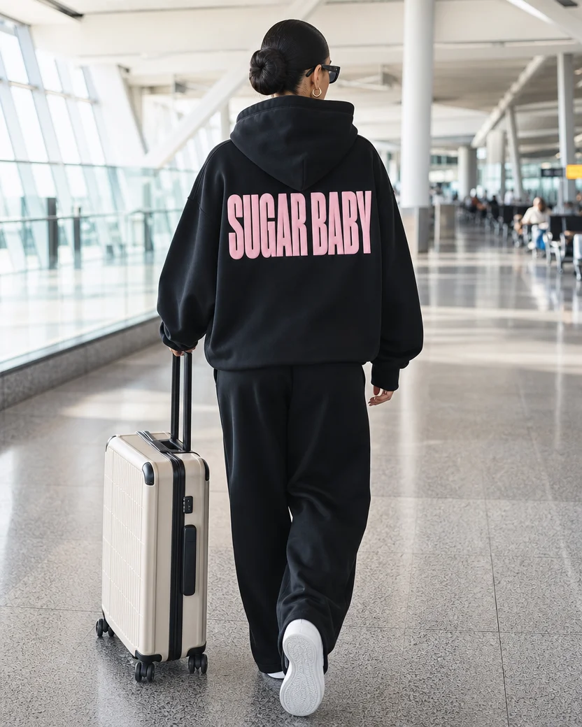Sugar Baby Classic Back Print Hoodie
