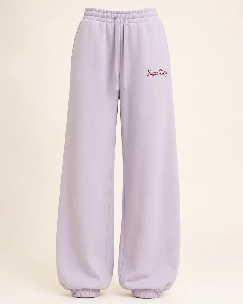 Sugar Baby Wide-Leg Joggers
