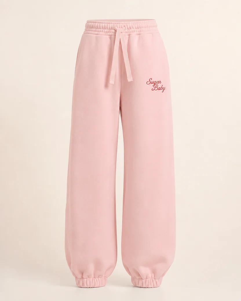 Sugar Baby Wide-Leg Joggers