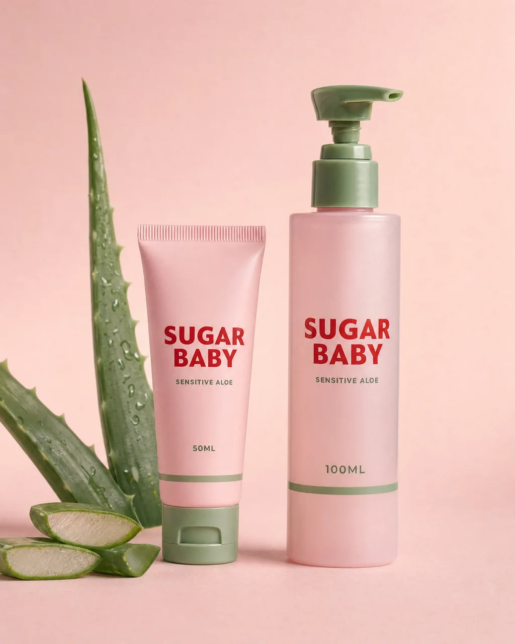 Sugar Baby Sensitive Aloe Lubricant