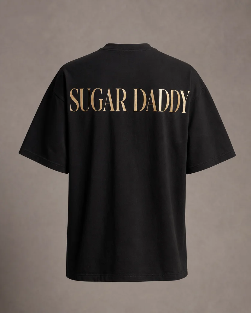 Sugar Daddy Signature Back Print Tee