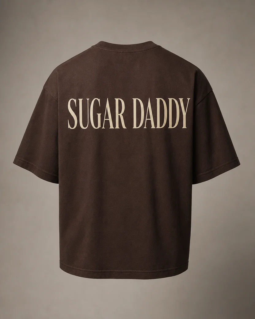 Sugar Daddy Signature Back Print Tee