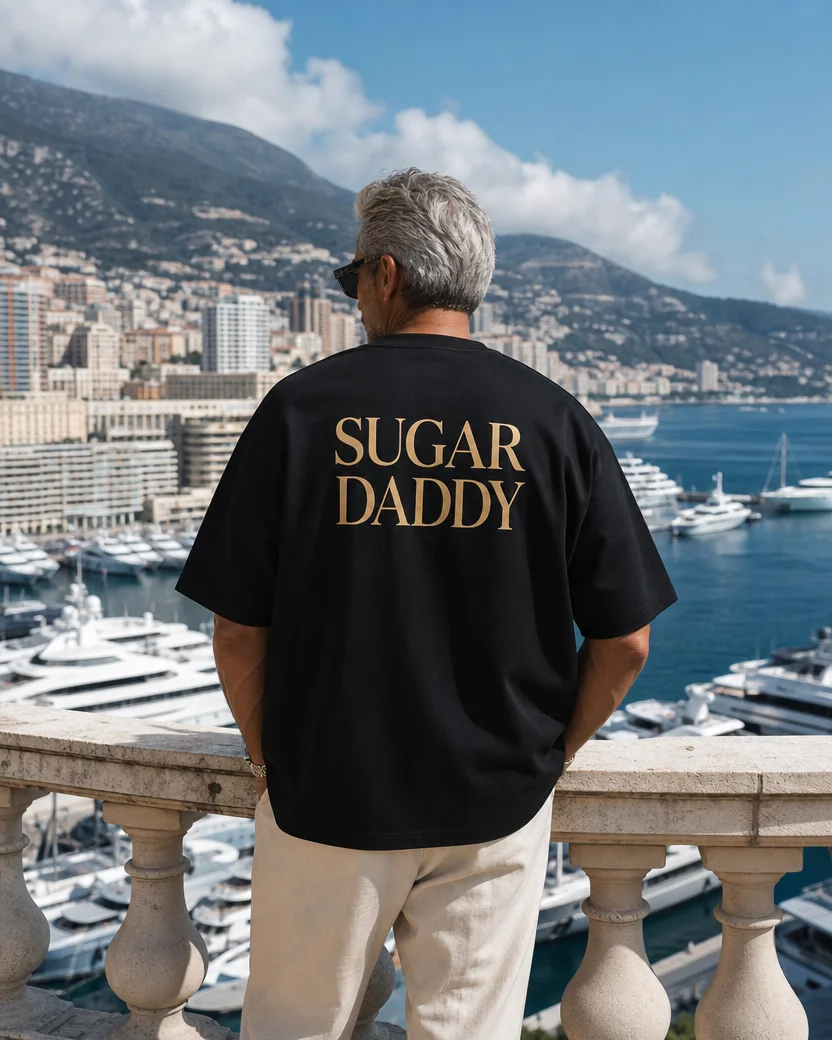 Sugar Daddy Signature Back Print Tee