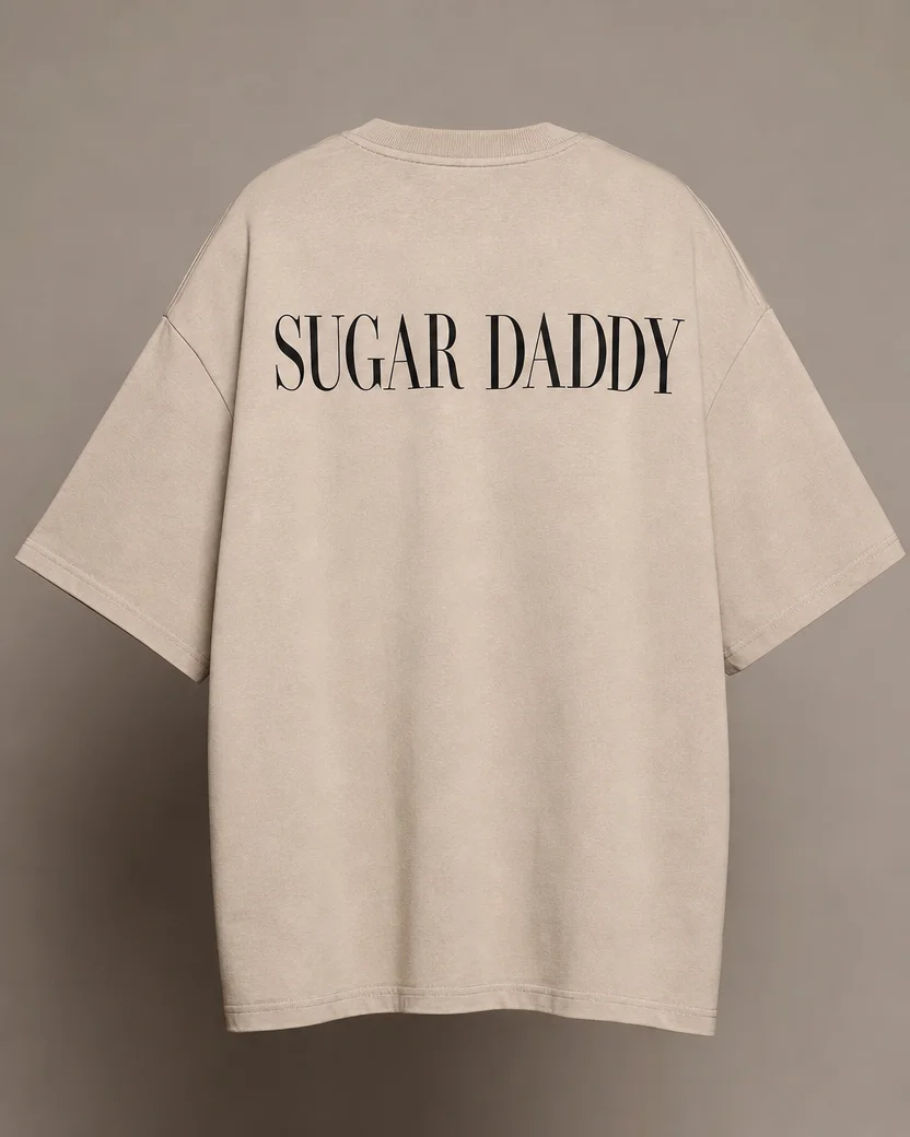 Sugar Daddy Signature Back Print Tee