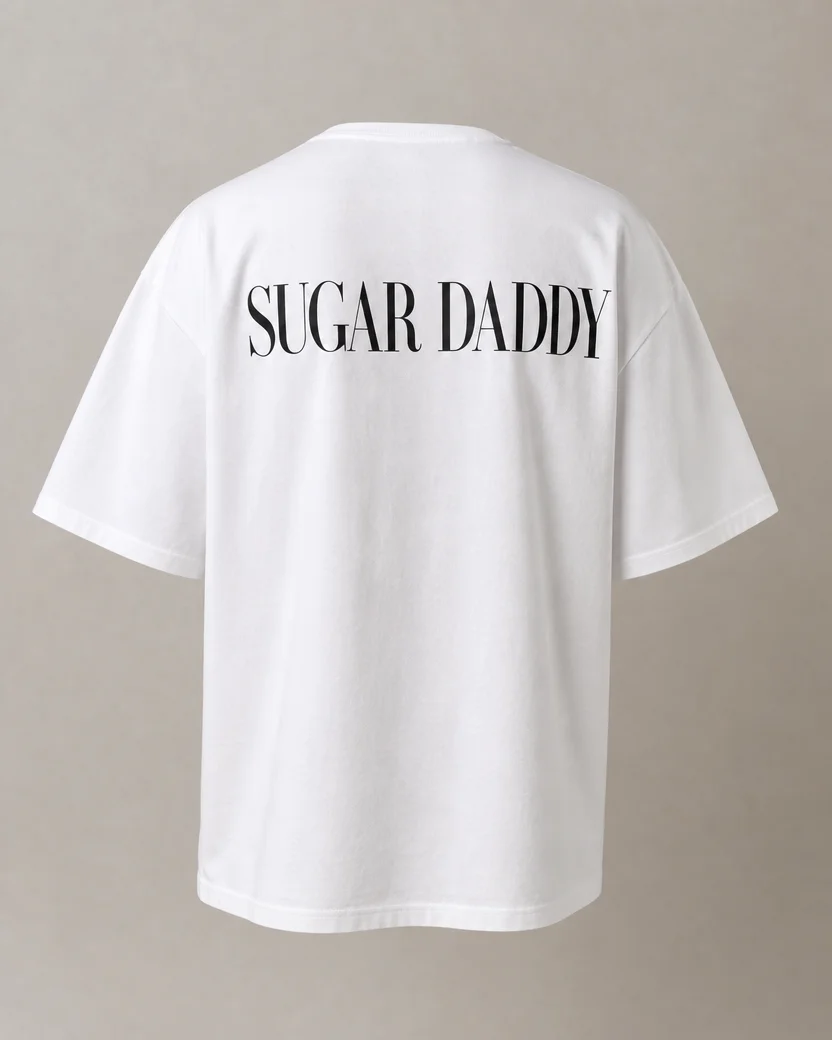 Sugar Daddy Signature Back Print Tee