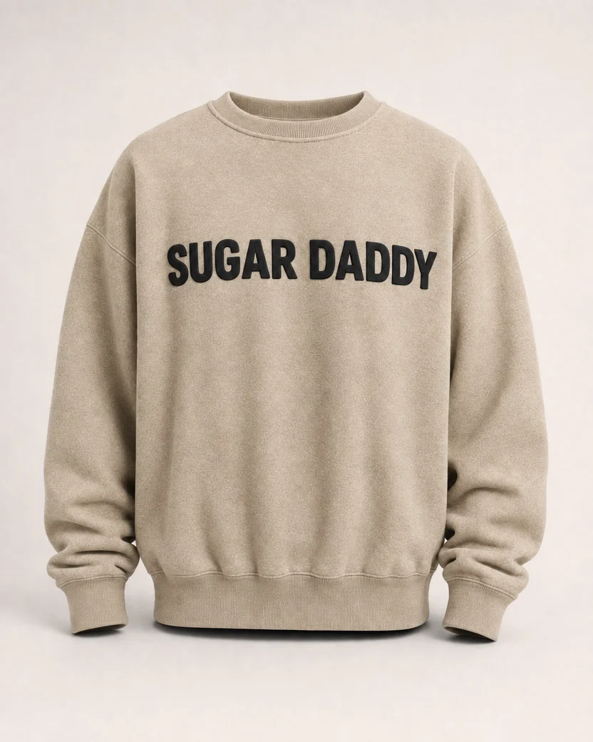 Sugar Daddy Classic Back Print Crewneck