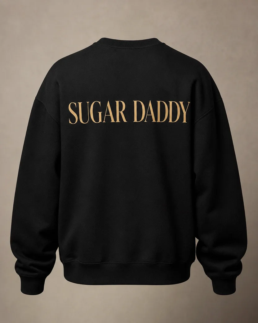 Sugar Daddy Signature Back Print Crewneck