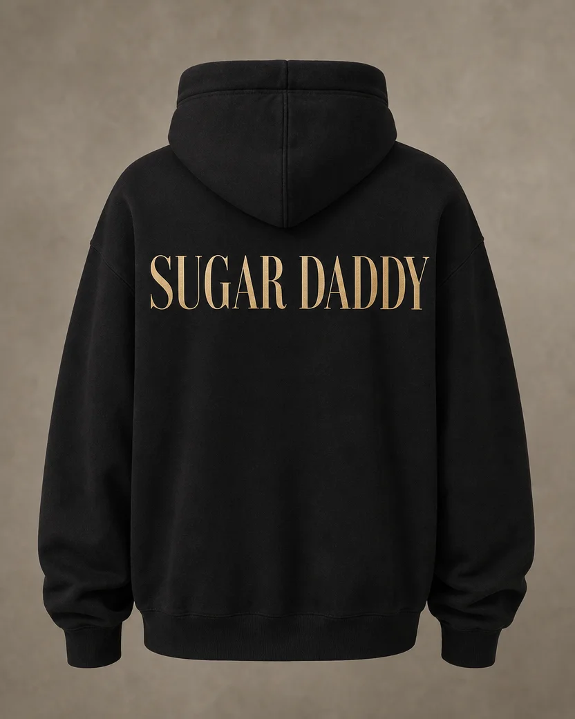 Sugar Daddy Signature Back Print Hoodie