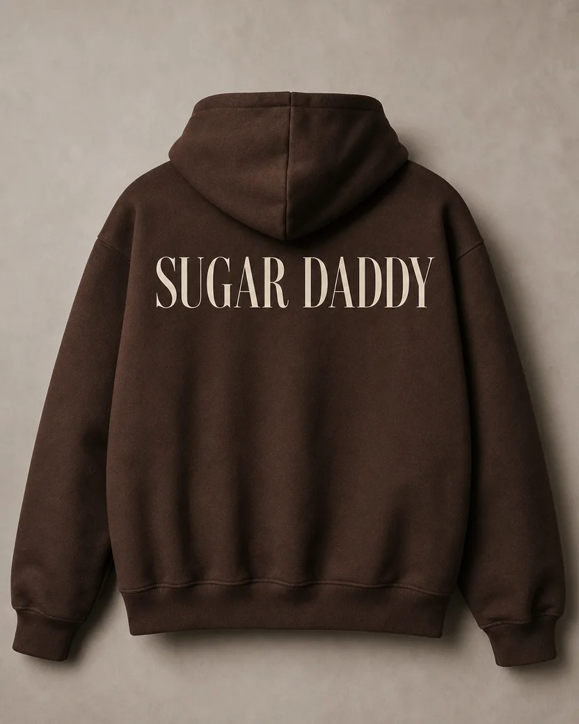 Sugar Daddy Signature Back Print Hoodie