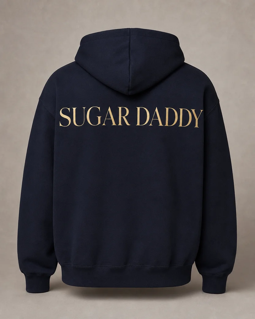 Sugar Daddy Signature Back Print Hoodie