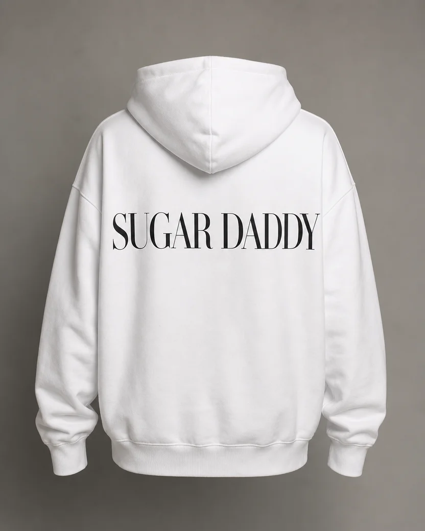 Sugar Daddy Signature Back Print Hoodie