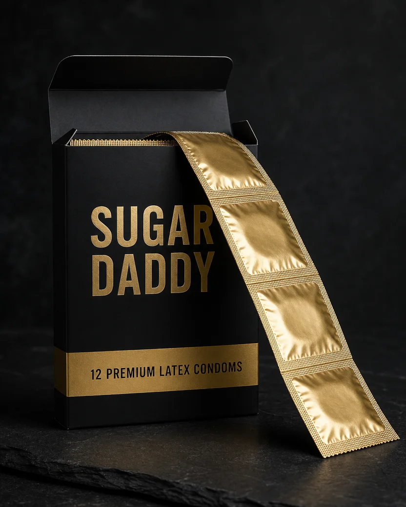 Sugar Daddy Black Cherry Condoms