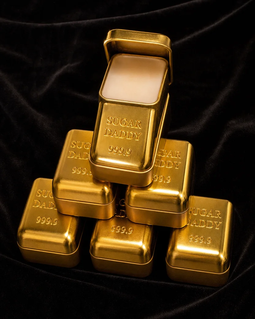 Sugar Daddy Gold Bar Solid Cologne