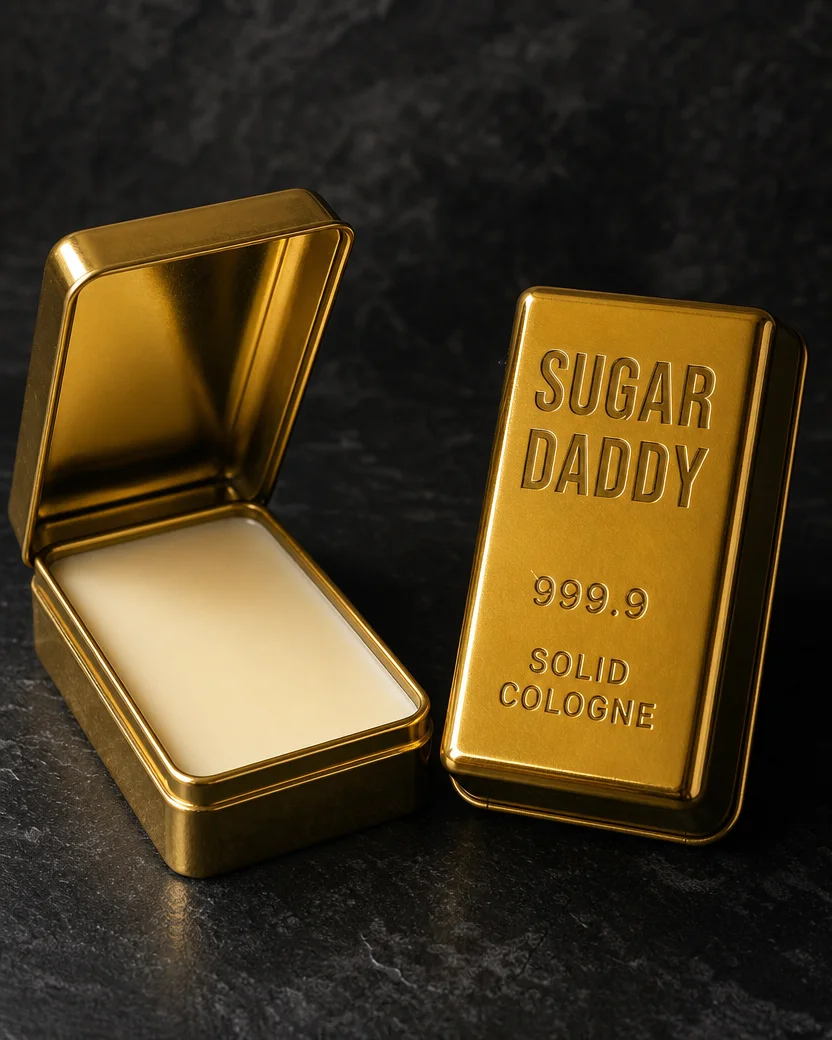 Sugar Daddy Gold Bar Solid Cologne